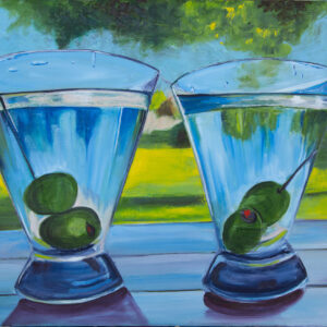 Martinis in the Yard